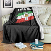 Free Iran Throw Blanket Support Iranian Freedom No War