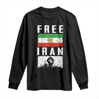 Free Iran Long Sleeve Shirt Support Iranian Freedom
