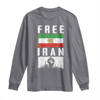 Free Iran Long Sleeve Shirt Support Iranian Freedom