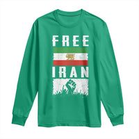 Free Iran Long Sleeve Shirt Support Iranian Freedom