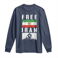 Free Iran Long Sleeve Shirt Support Iranian Freedom