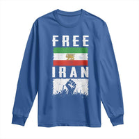 Free Iran Long Sleeve Shirt Support Iranian Freedom