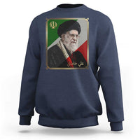 Ali Khamenei Memorial Tribute Portrait Sweatshirt