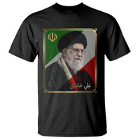 Ali Khamenei Memorial Tribute Portrait T Shirt