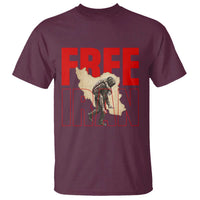 Free Iran T Shirt Iranian Freedom Memorial Hamid Mahdavi Tribute