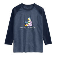 Everyday I'm Motherin Raglan Shirt Funny Goose Mom Mother Day Gifts