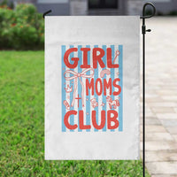 Girl Mom Club Garden Flag Pregnancy Announcement First Time Mother's Day