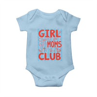 Girl Mom Club Baby Onesie Pregnancy Announcement First Time Mother's Day