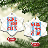Girl Mom Club Ceramic Ornament Pregnancy Announcement First Time Mother's Day
