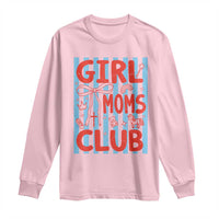 Girl Mom Club Long Sleeve Shirt Pregnancy Announcement First Time Mother's Day
