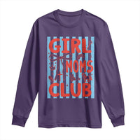 Girl Mom Club Long Sleeve Shirt Pregnancy Announcement First Time Mother's Day
