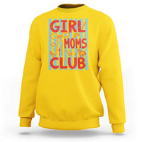 Girl Mom Club Sweatshirt Pregnancy Announcement First Time Mother's Day