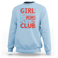 Girl Mom Club Sweatshirt Pregnancy Announcement First Time Mother's Day