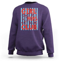 Girl Mom Club Sweatshirt Pregnancy Announcement First Time Mother's Day
