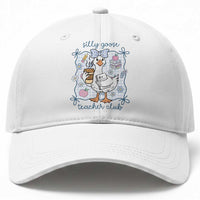 Silly Goose Teacher Club Baseball Cap Funny Back to School First Day