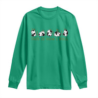 This Is How I Roll Long Sleeve Shirt Cute Bear Panda Lover - Wonder Print Shop
