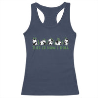 This Is How I Roll Racerback Tank Top Cute Bear Panda Lover - Wonder Print Shop