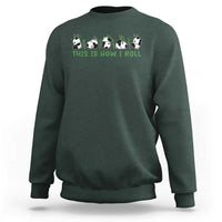 This Is How I Roll Sweatshirt Cute Bear Panda Lover - Wonder Print Shop