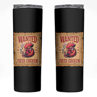 Funny Weed Lover Cannabis 420 Skinny Tumbler Fried Chicken - Wonder Print Shop