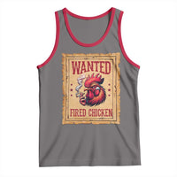Funny Weed Lover Cannabis 420 Tank Top Fried Chicken - Wonder Print Shop