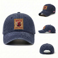 Funny Weed Lover Cannabis 420 Washed Cotton Baseball Cap Fried Chicken