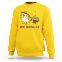 Me Goose Ta Mexican Sweatshirt Funny Spanish Taco Mexican Food Meme - Wonder Print Shop