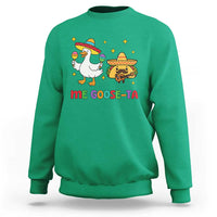 Me Goose Ta Mexican Sweatshirt Funny Spanish Taco Mexican Food Meme - Wonder Print Shop
