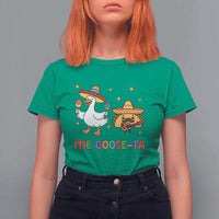 Me Goose Ta Mexican T Shirt For Women Funny Spanish Taco Mexican Food Meme - Wonder Print Shop