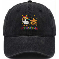 Me Goose Ta Mexican Washed Cotton Baseball Cap Funny Spanish Taco Mexican Food Meme