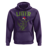 Funny Gator Sarcastic Christmas Hoodie Later Alligator - Wonder Print Shop