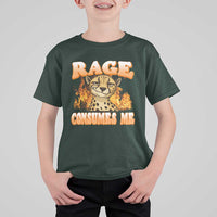 Cool Cheetah T Shirt For Kid Funny Range Consumes Me Sarcastic Wild Animal - Wonder Print Shop