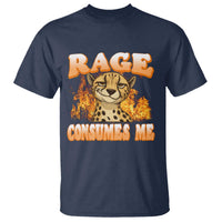 Cool Cheetah T Shirt Funny Range Consumes Me Sarcastic Wild Animal - Wonder Print Shop