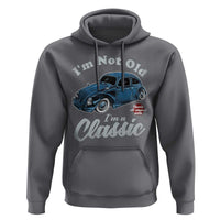 I'm Not Old I'm Classic Hoodie Vintage Distressed Classic Bug Travel