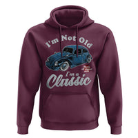 I'm Not Old I'm Classic Hoodie Vintage Distressed Classic Bug Travel