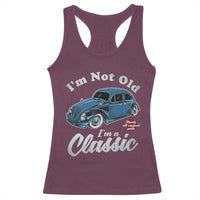 I'm Not Old I'm Classic Racerback Tank Top Vintage Distressed Classic Bug Travel