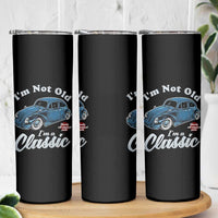I'm Not Old I'm Classic Skinny Tumbler Vintage Distressed Classic Bug Travel