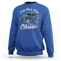 I'm Not Old I'm Classic Sweatshirt Vintage Distressed Classic Bug Travel