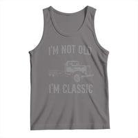 I'm Not Old I'm Classic Tank Top Retro Needlenose Semi Truck Old School Distressed Big Rig 18 Wheeler