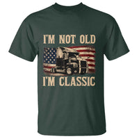 I'm Not Old I'm Classic T Shirt Vintage Distressed Big Rig 18 Wheeler Driver