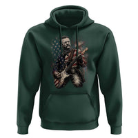Teddy Roosevelt Playing Guitar 4th of July Hoodie