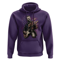 Teddy Roosevelt Playing Guitar 4th of July Hoodie