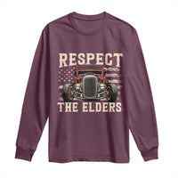 Respect The Elders Long Sleeve Shirt 1932 American Classic Hotrod