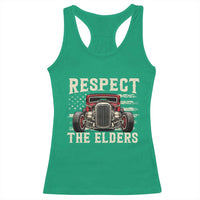 Respect The Elders Racerback Tank Top 1932 American Classic Hotrod