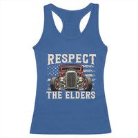 Respect The Elders Racerback Tank Top 1932 American Classic Hotrod