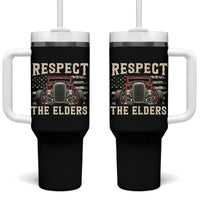Respect The Elders Tumbler With Handle 1932 American Classic Hotrod