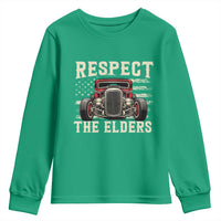 Respect The Elders Youth Sweatshirt 1932 American Classic Hotrod