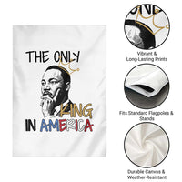 Martin Luther King Jr Garden Flag The Only King An America - Wonder Print Shop