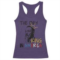 Martin Luther King Jr Racerback Tank Top The Only King An America - Wonder Print Shop