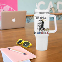 Martin Luther King Jr Tumbler With Handle The Only King An America - Wonder Print Shop