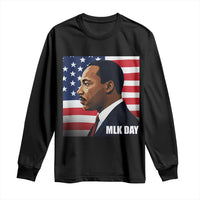 Martin Luther King Jr Long Sleeve Shirt Human Rights - Wonder Print Shop